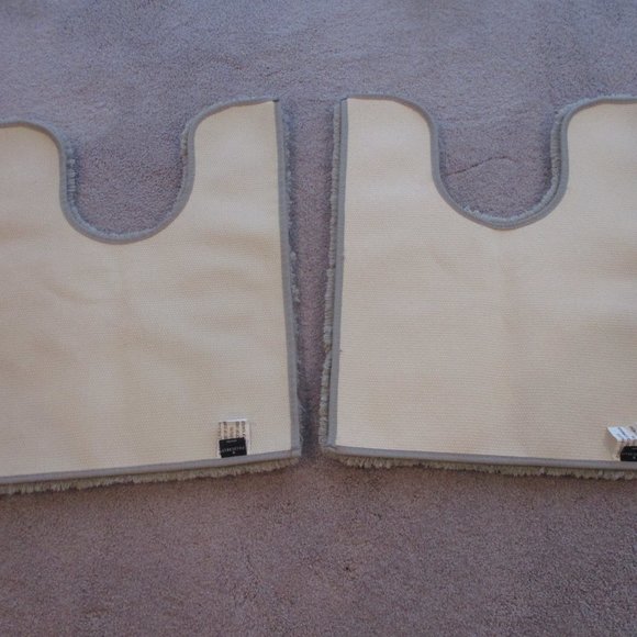 Fieldcrest Bath 2 Fieldcrest Plush Contour Bath Rug Toilet Surround